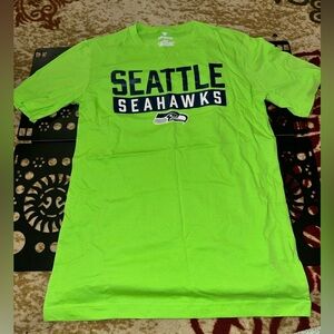 Fanatics Neon Green Seattle Seahawks Tee